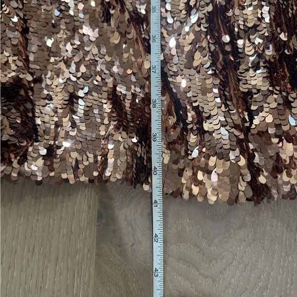 Free People Rose Gold ‘Sequins for Miles’ Maxi Skirt - Picture 9 of 9